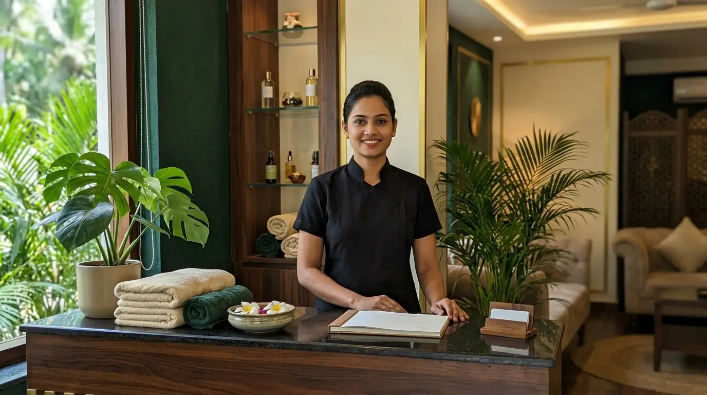 Yashwa Wellness Spa contact and reception